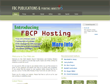 Tablet Screenshot of fbcpublications.com